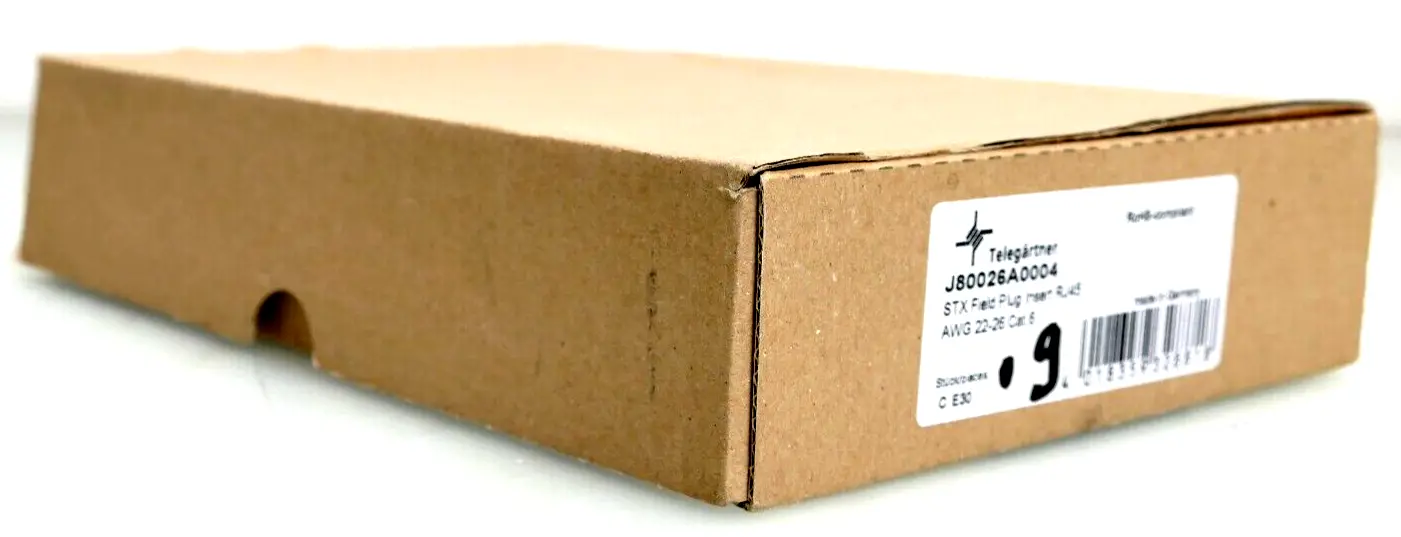 Produktfoto 1 von 9x Telegärtner J80026A0004 STX Field Plug Insert RJ45 | AWG 22-26 Cat.6
