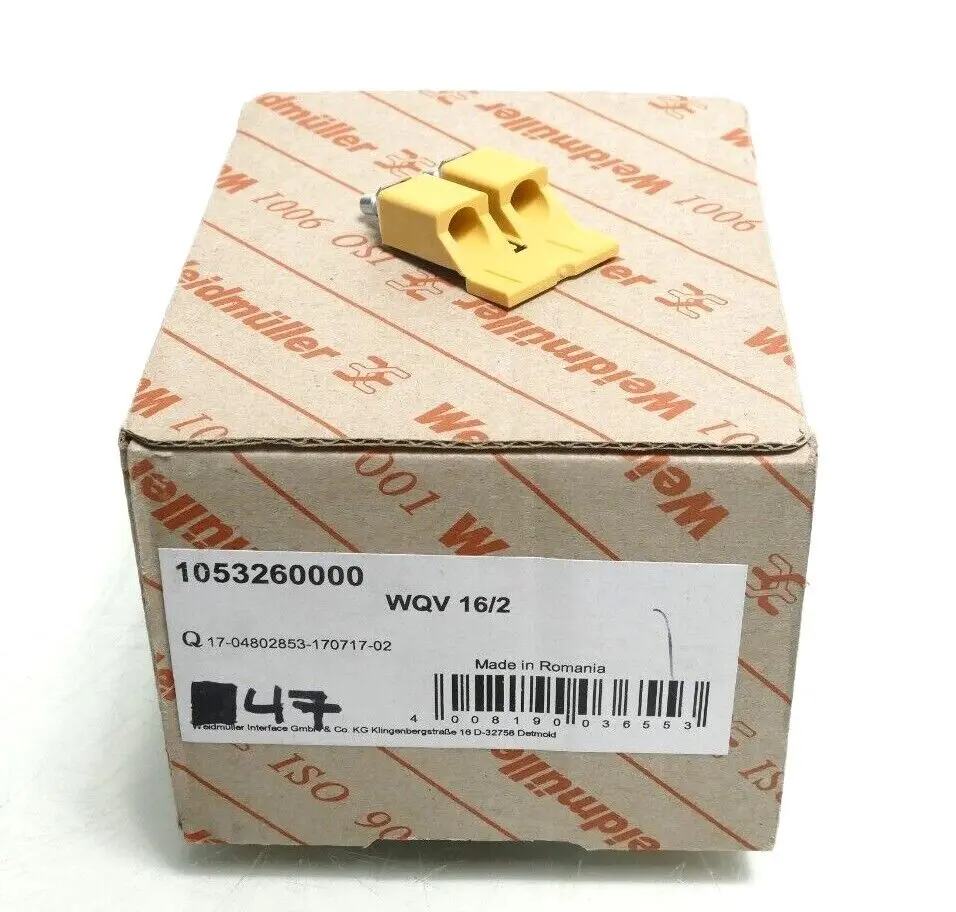 47x Weidmüller Querverbinder WQV 16/2 | 1053260000
