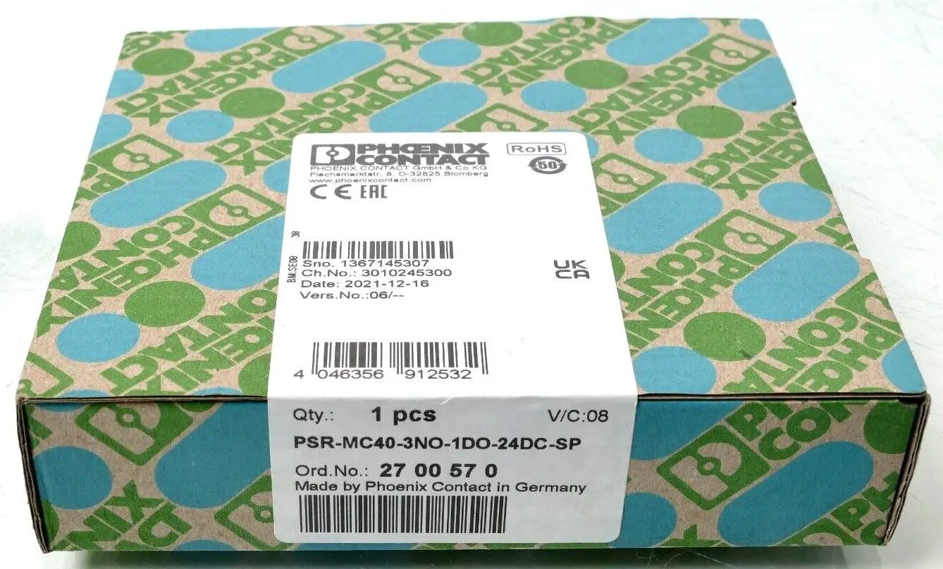 Produktfoto 1 von Phoenix Contact Sicherheitsrelais 2700570 | PSR-MC40-3NO-1DO-24DC-SP | 27 00 570