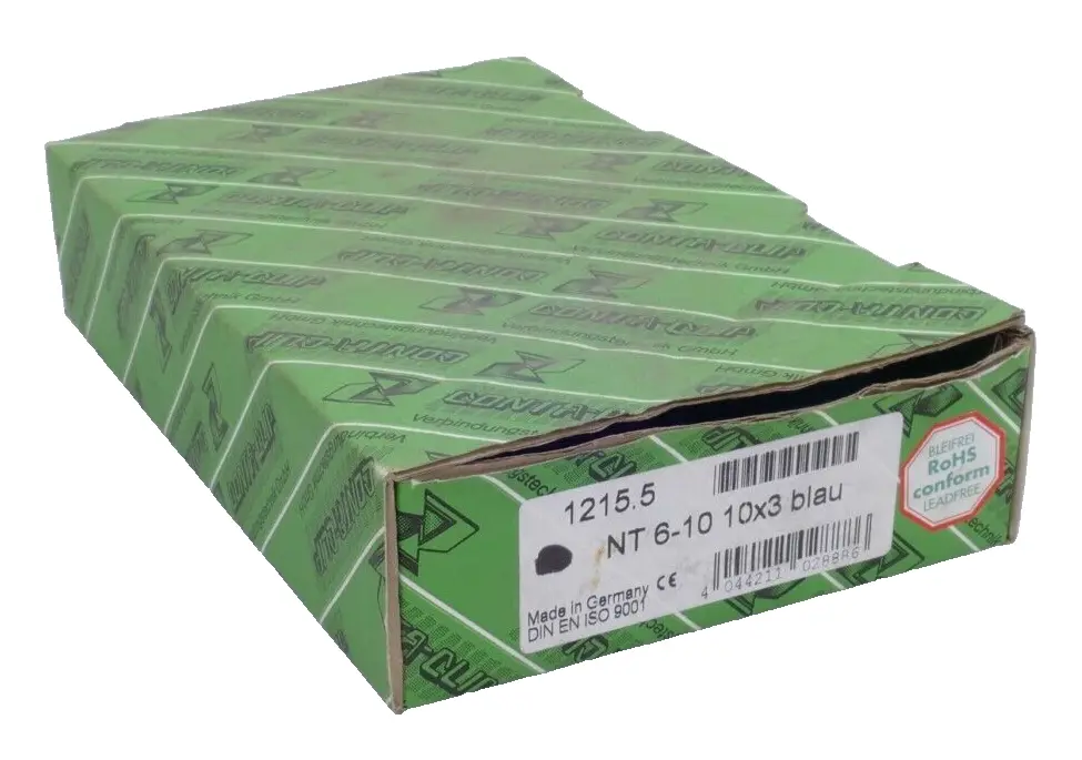 Produktfoto 1 von 46x Contaclip 1215.5 Neutralleiter-Trennklemme | NT 6-10 10x3 Blau