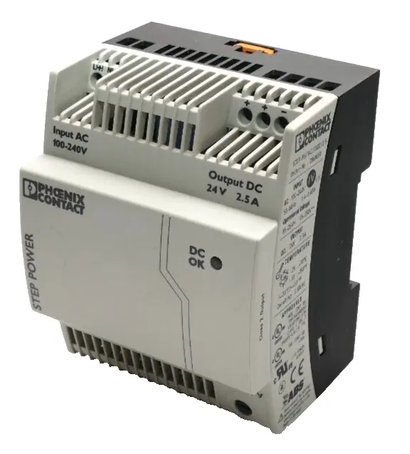Produktfoto 1 von Phoenix Contact STEP POWER Stromversorgung STEP-PS/1AC/24DC/2.5 | 2868651
