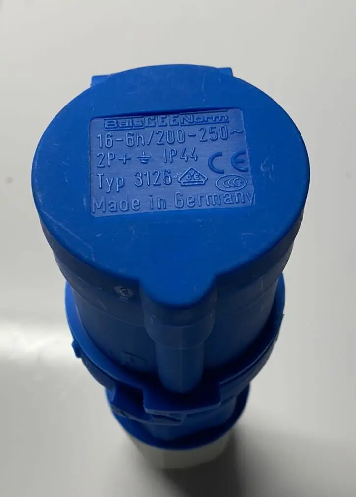 Produktfoto 1 von Bals QUICK-CONNECT Kupplung MULTI-GRIP Verschraubung 16-6h /200-250~ 2p IP44 | 3126