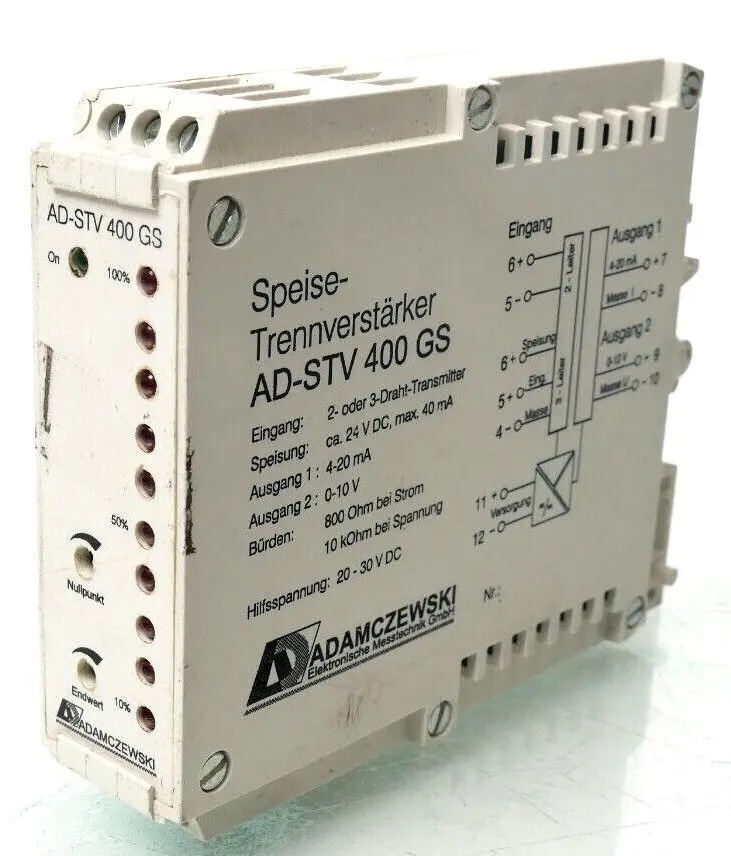 Adamczweski Speise-Trennverstärker AD-STV 400 GS
