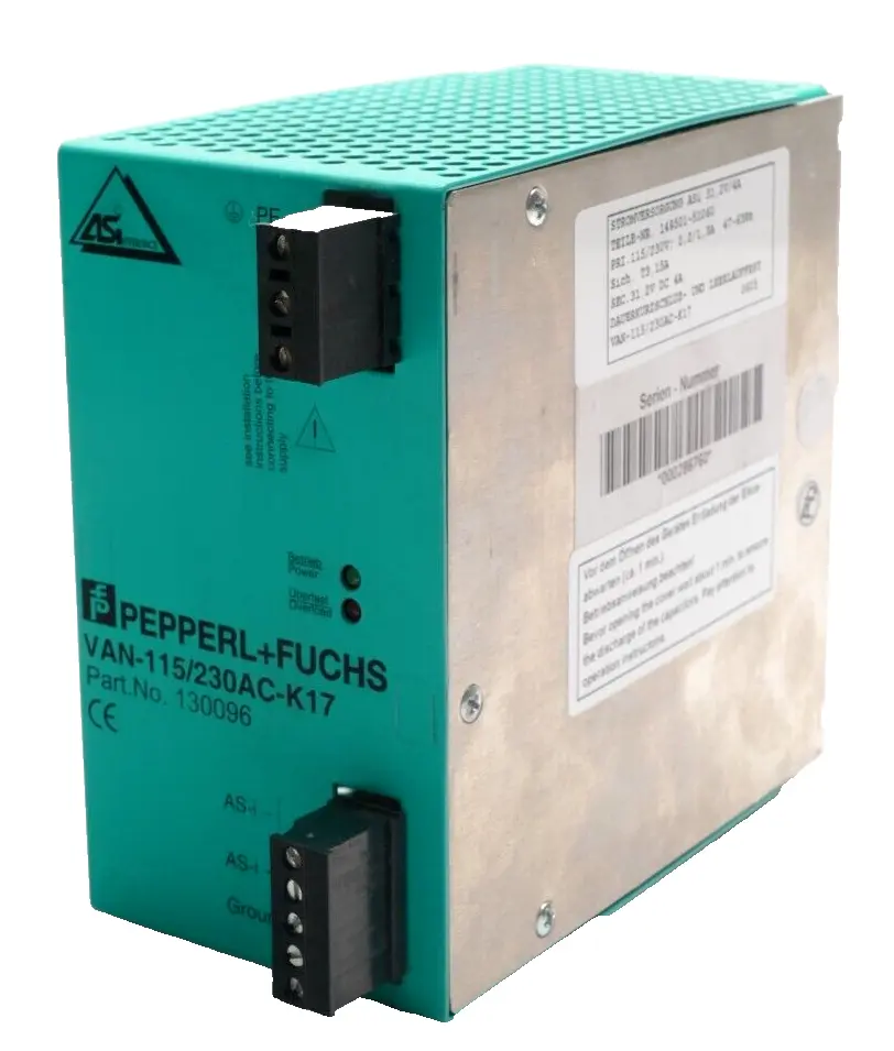 Produktfoto 1 von Pepperl + Fuchs AS-Interface Stromversorgung VAN-115/230AC-K17 | 130096