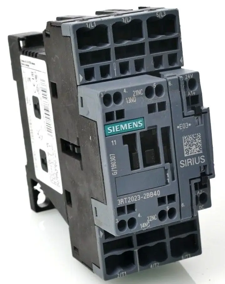 Produktfoto 1 von Siemens SIRIUS Leistungsschütz 3RT2 023-2BB40 | E:03 | 3RT2023-2BB40