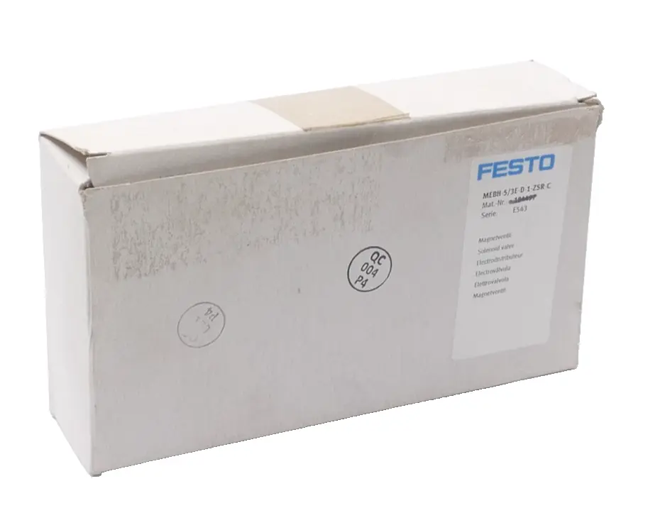 Produktfoto 1 von Festo Magnetventil MEBH-5/3G-D-1-ZSR-C | 184498
