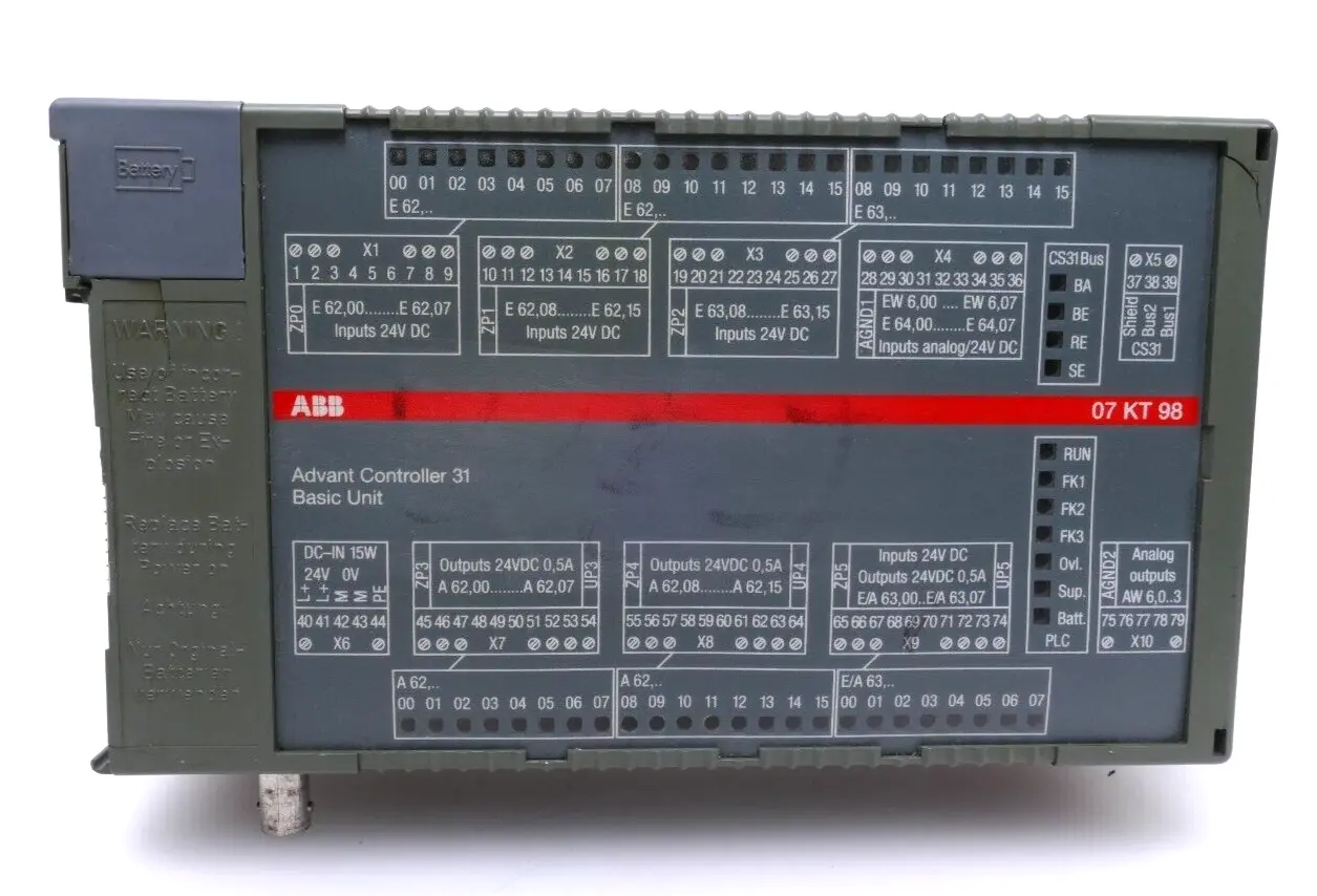 Produktfoto 1 von ABB Advant Controller 31 Basic Unit 07KT98K | GJR5253100R3160