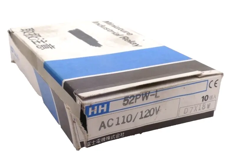 Produktfoto 1 von 10x Fuji Electric Miniature Industrial Relay AC110-120V | HH 52PW-L