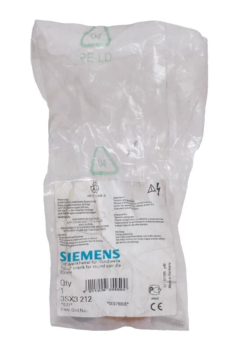 Produktfoto 1 von Siemens Schwenkhebel für Rundwelle 3SX3 212 | E:01 | 3SX3212