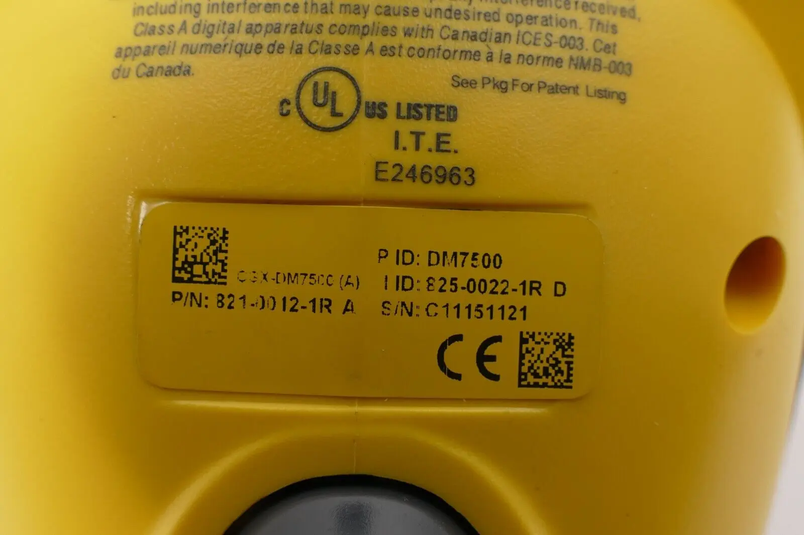 Produktfoto 1 von Cognex Dataman DM7500 Barcodescanner 825-0022-1R | 821-0012-1R