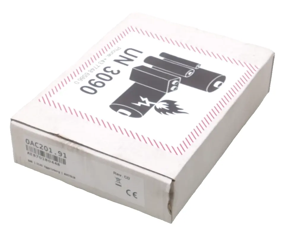 Produktfoto 1 von 4x B&R Lithiumbatterien Knopfzelle 3V 950mAh | Rev. C0 | 0AC201.91