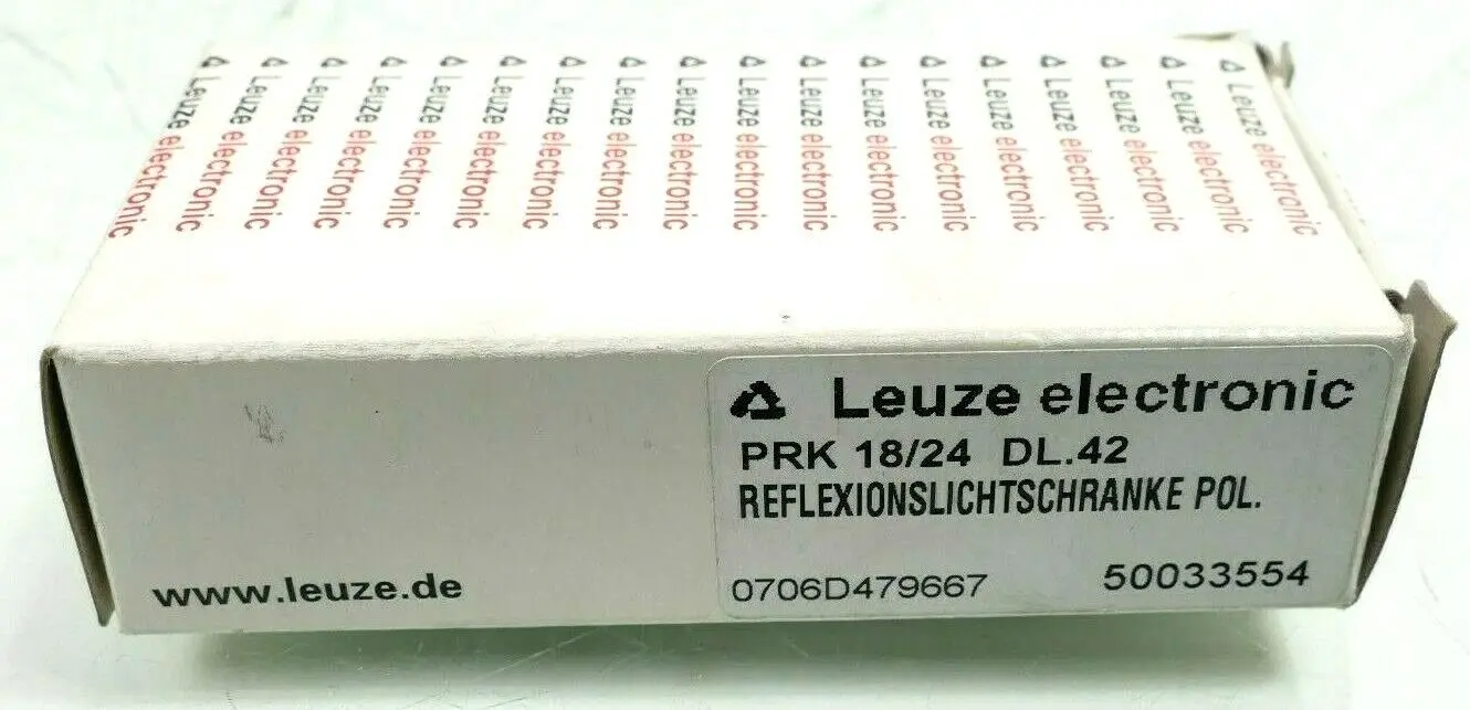 Produktfoto 1 von Leuze Reflex-Lichtschranke polarisiert PRK 18/24 DL.42 | 50033554