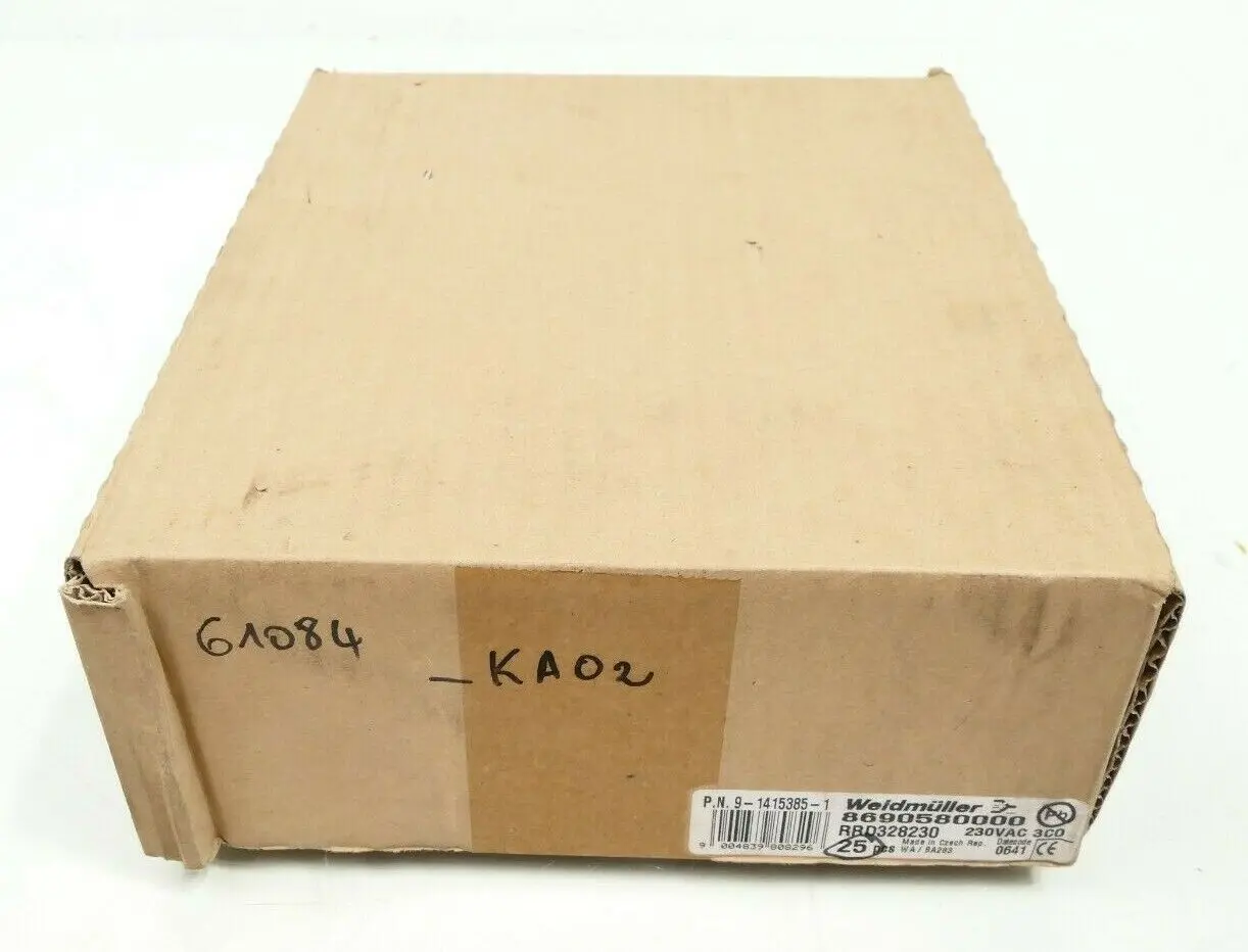 Produktfoto 1 von 25x Weidmüller Steckrelais 230VAC 10A RRD328230 | 8690580000
