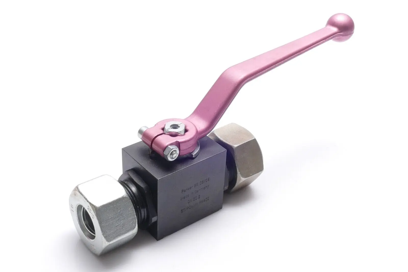 Produktfoto 1 von Parker Handkugelhahn ST/POM/N PN 400 08/08 | DN20S