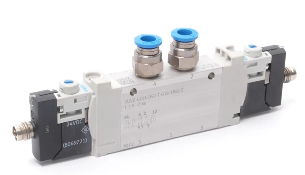 Produktfoto 1 von Festo Magnetventil | VUVG-LK14-B52-T-G18-1R8L-S