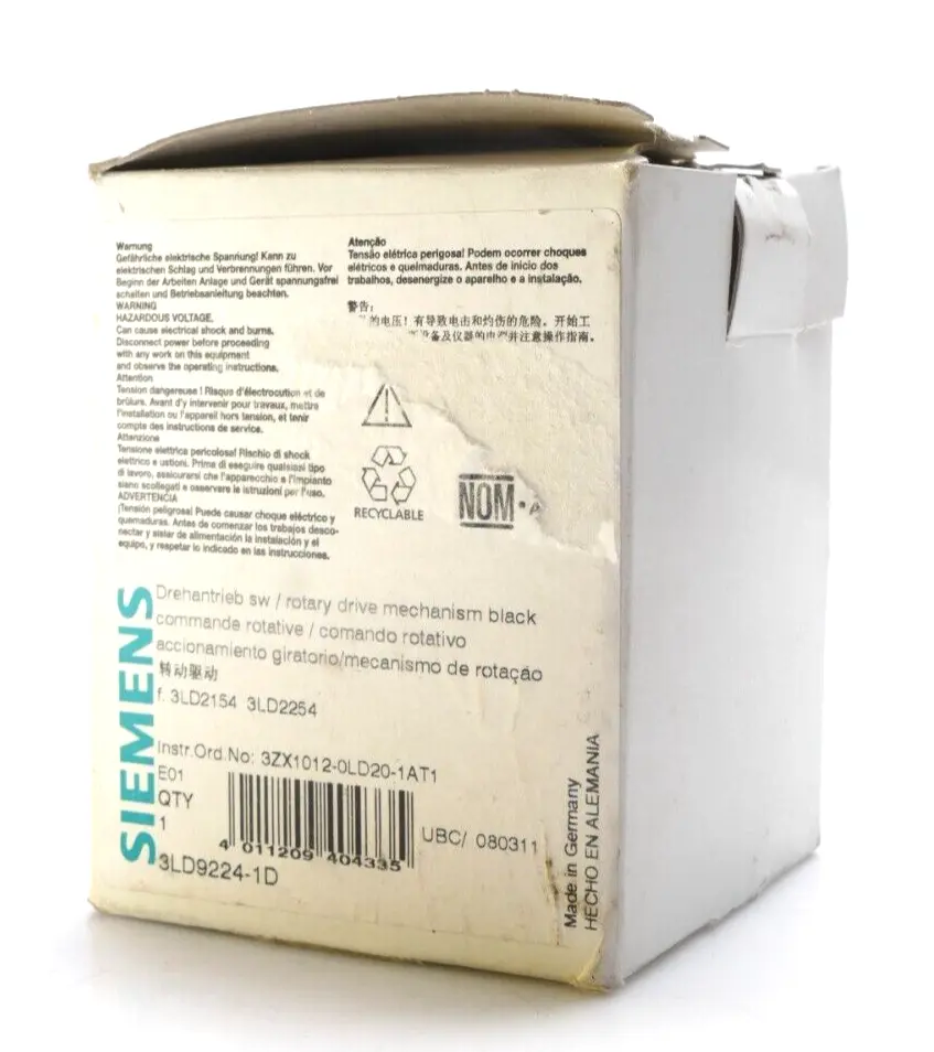 Produktfoto 1 von Siemens Drehantrieb 3LD9 224-1D | E:01 | 3LD9224-1D