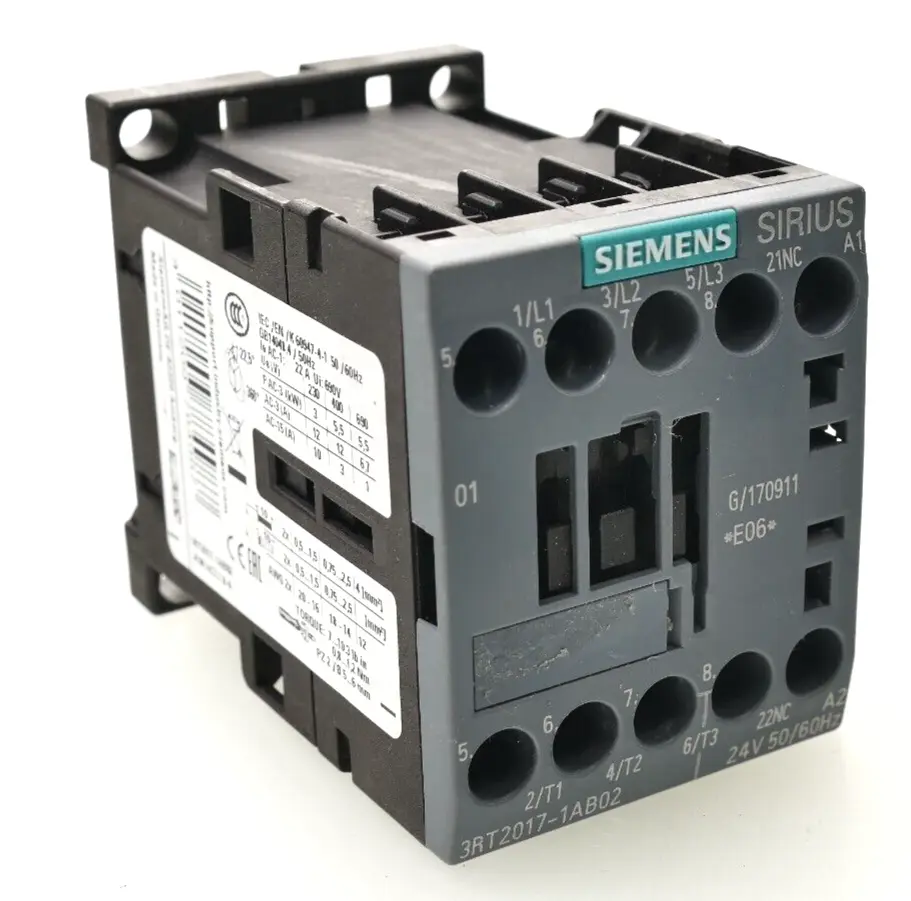 Produktfoto 1 von Siemens Leistungsschütz 3RT2 017-1AB02 | E:06 | 3RT2017-1AB02