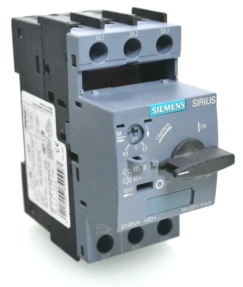 Produktfoto 1 von Siemens Sirius Leistungsschalter 3RV2 011-1FA15 | E:01 | 3RV2011-1FA15