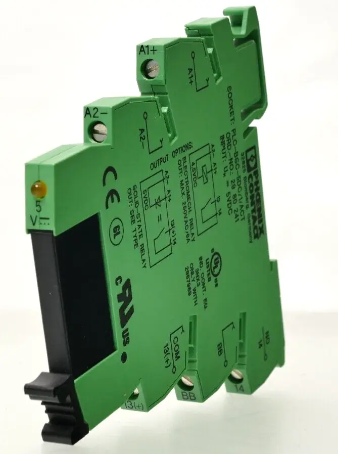 Produktfoto 1 von Phoenix Contact Relaissockel 29 80 24 1 | PLC-BSC- 5DC/1/ACT | 2980241