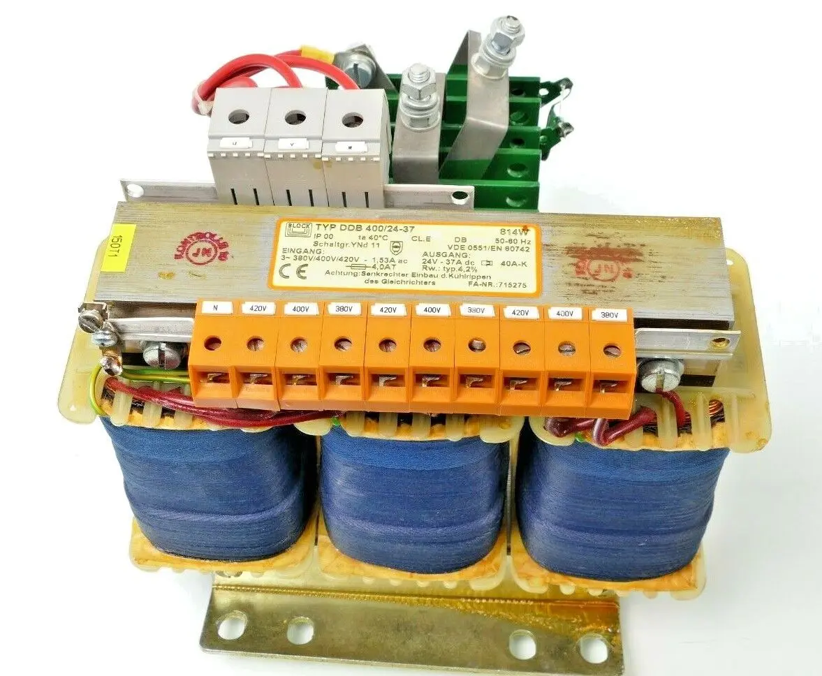 Produktfoto 1 von Block Transformator - Netzteil Typ DDB 400/24-37 814W