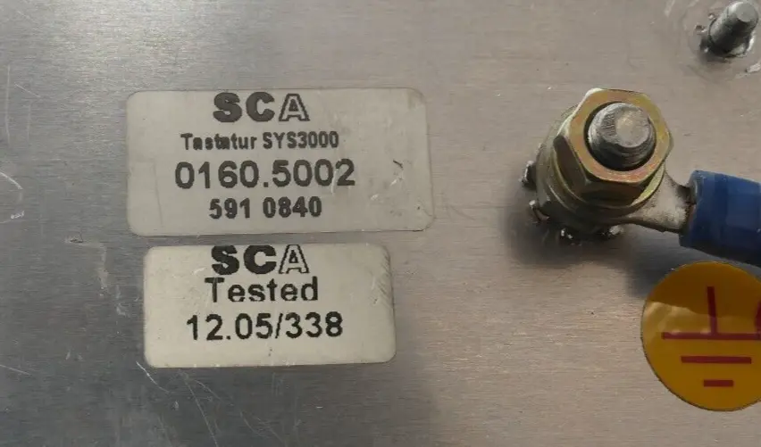 Produktfoto 1 von SCA Schucker Tastatur SYS3000 | 0160.5002