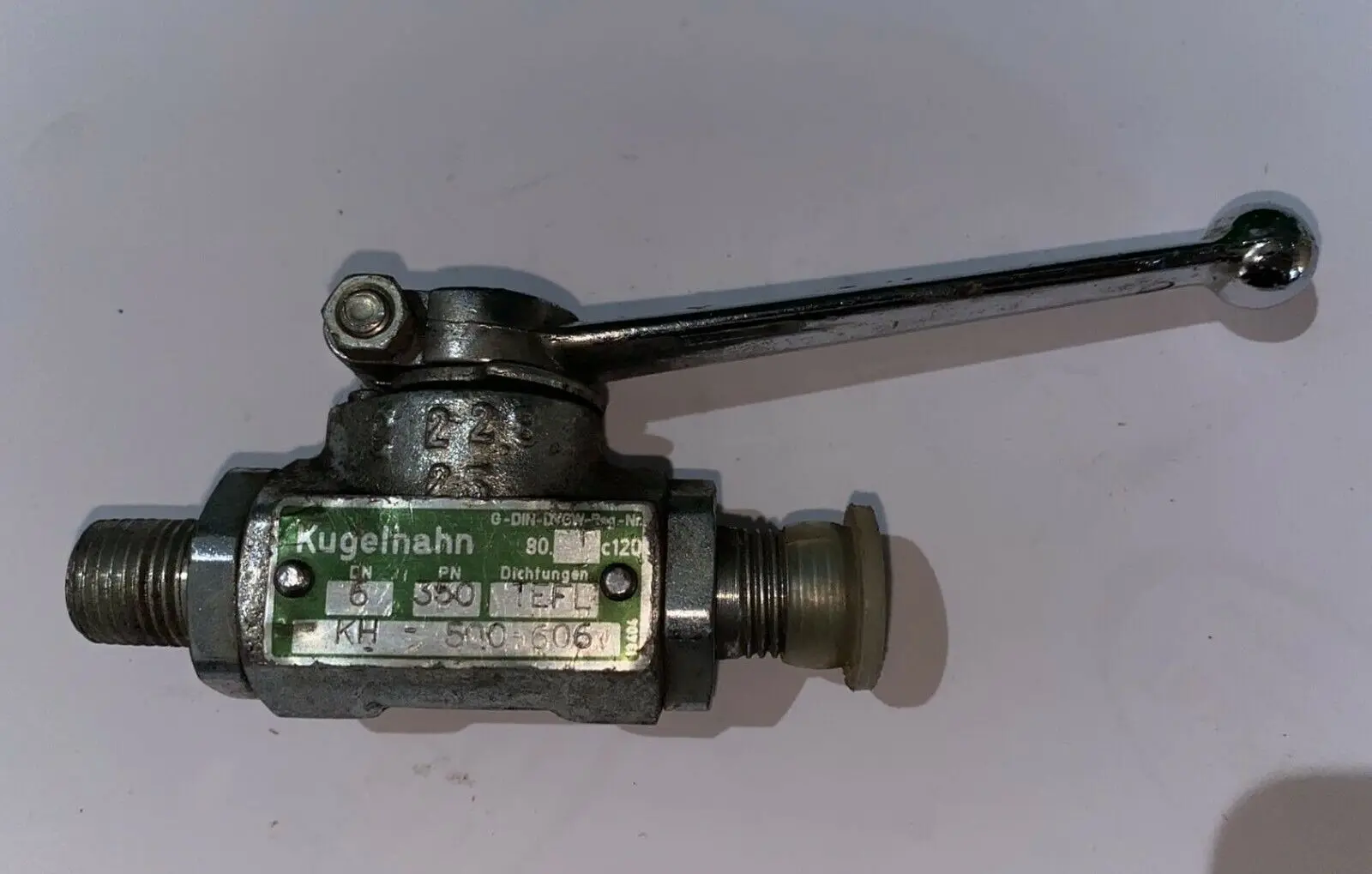 Böhmer Kugelhahn DN6 PN350 TEFL | KH-500-606