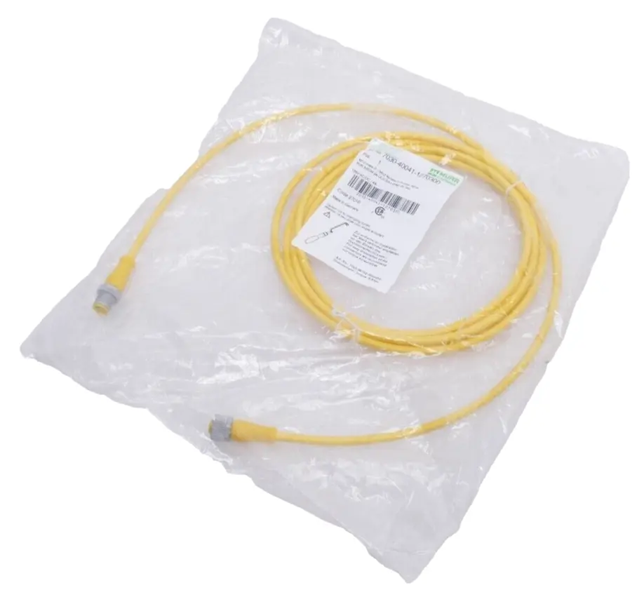 Murr Elektronik M12 St. 0° / M12 Bu. 0° A-kod. AIDA 3m | 7030-40041-1270300