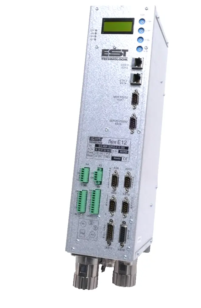 Produktfoto 1 von EST TECHNOLOGIE E12-MSR-SERVO-E-G-20A flexE12 | 10 25 01 02 003 | Rev: R2A/02