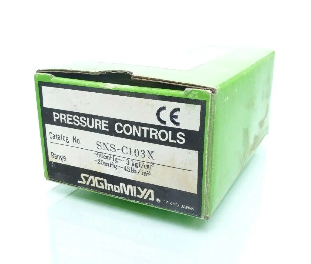 Saginomiya Pressure Controls Druckschalter Drucksteuerung SNS-1C106Y | SNS-C103X