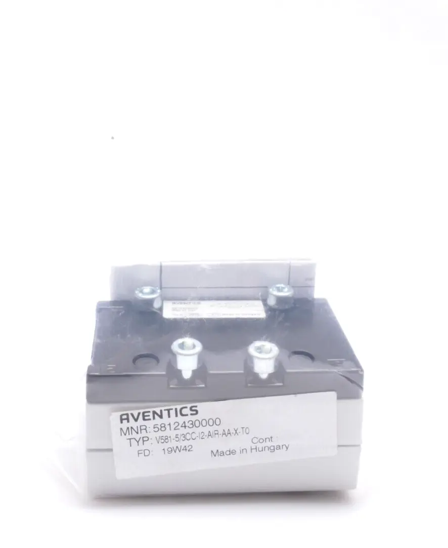 Produktfoto 1 von Aventics Bosch 5 812 430 000 Wegeventil V581-5/3CC-I2-AIR-AA-X-T0 | 5812430000