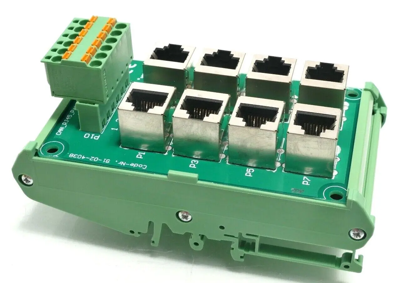 Produktfoto 1 von Big Dutchman CAN_RJ45_Patchpanel V1.1 | 91-02-4038