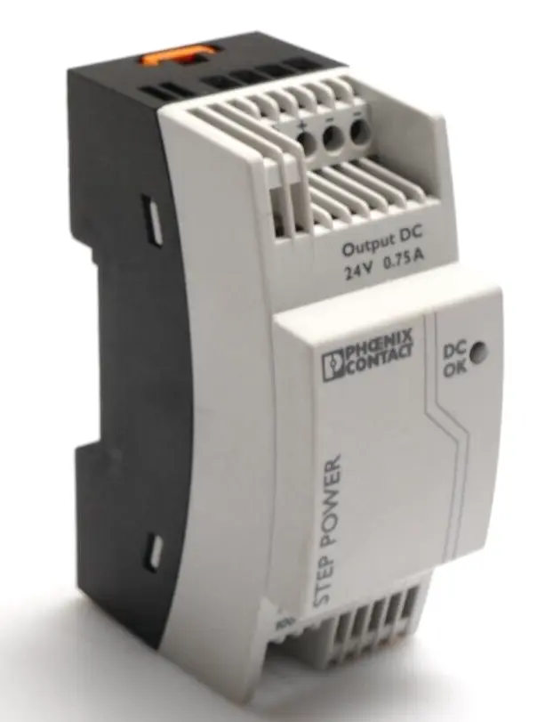 Produktfoto 1 von Phoenix Contact STEP POWER DIN-Schienen Netzteil STEP-PS/1AC/24DC/0.75 | 2868635