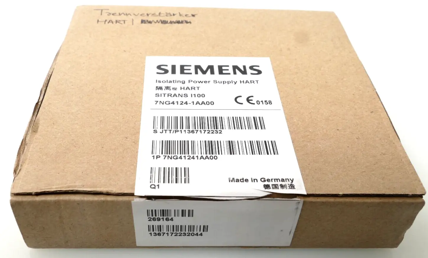 Produktfoto 1 von Siemens SITRANS I100 Isolating Power Supply HART 7NG4 124-1AA00 | 7NG4124-1AA00