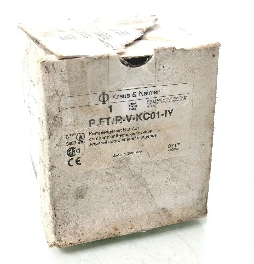 Produktfoto 1 von Kraus & Naimer Komplettgerät Not-Aus | P.FT/R-V-KC01-IY