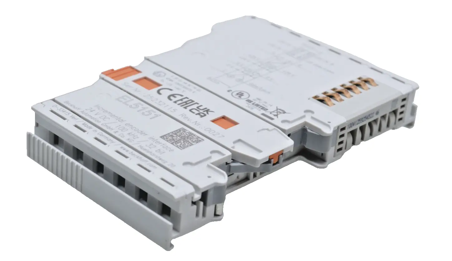 Produktfoto 1 von Beckhoff EtherCAT-Klemme 1-Kanal-Encoder-Interface | EL5151