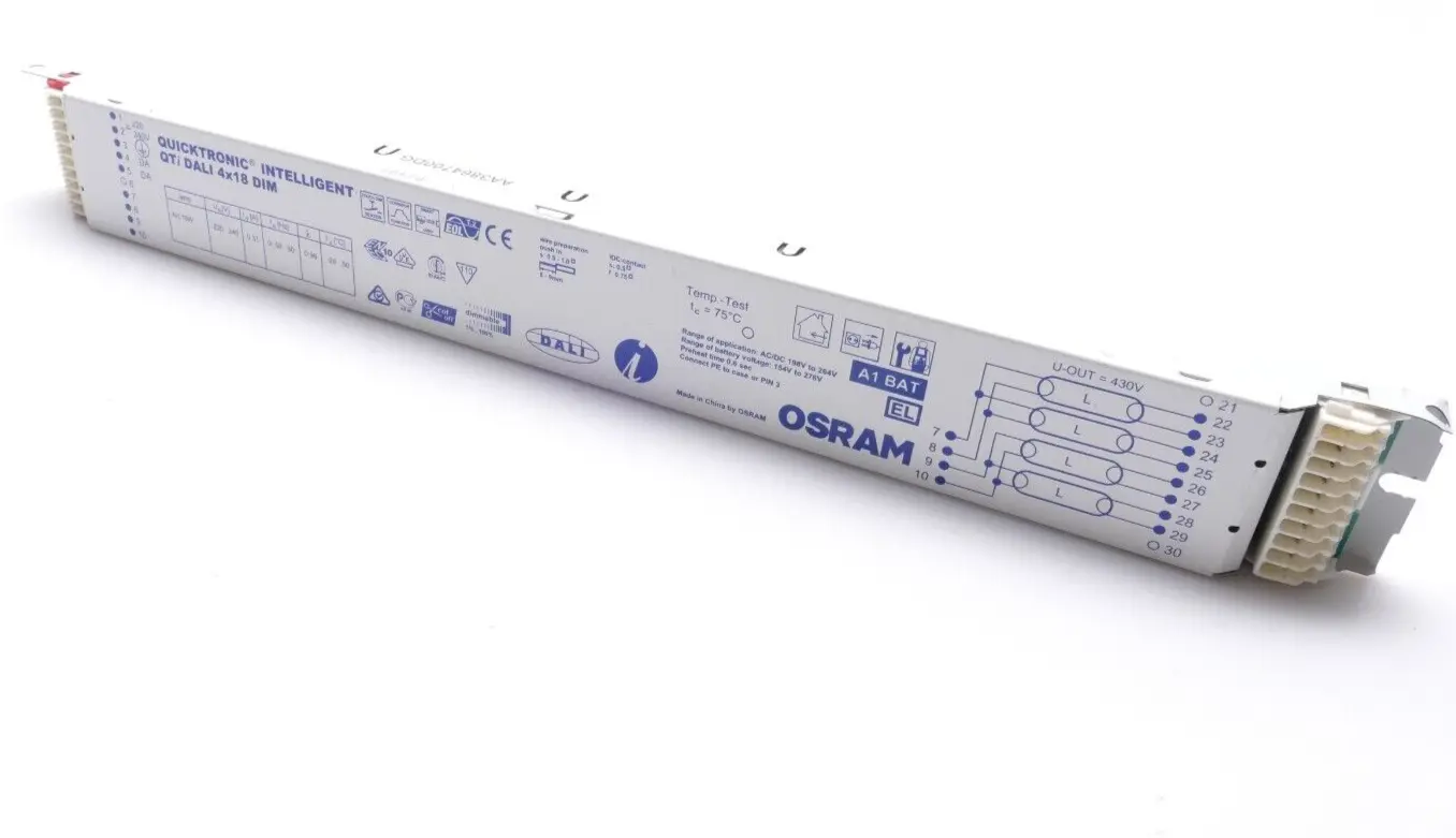 OSRAM QUICKTRONIC Intelligent Vorschaltgerät QTi DALI 4x18 DIM