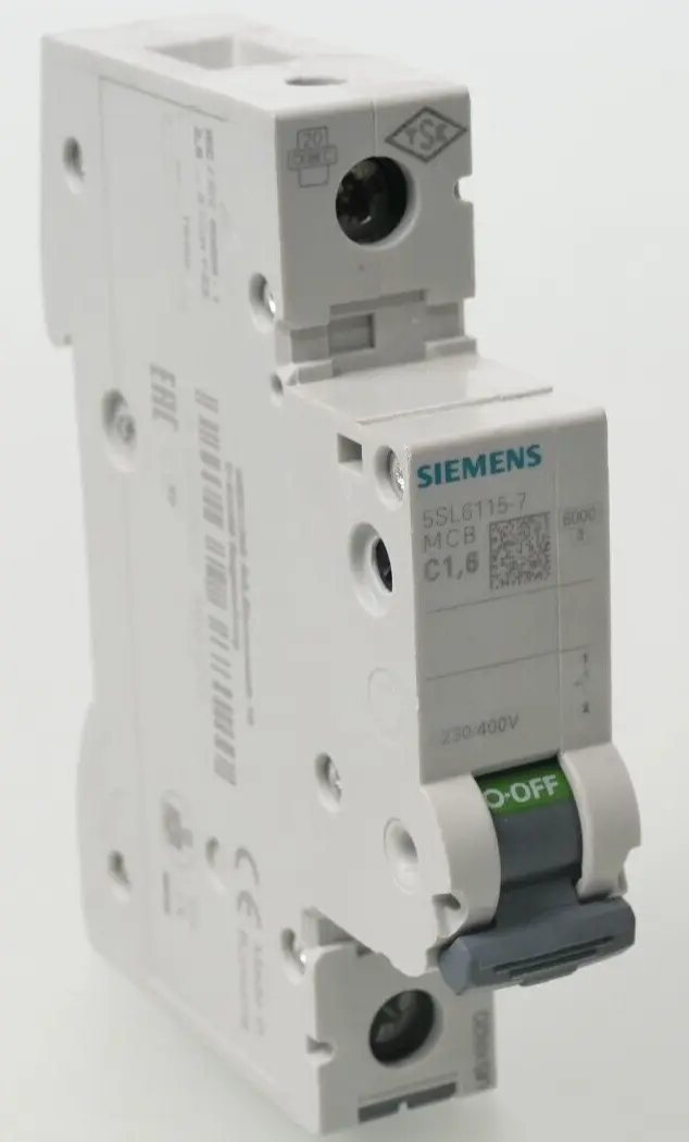 Produktfoto 1 von SIemens MCB Leitungsschutzschalter 5SY6 115-7 | C1,6 | 5SL6115-7