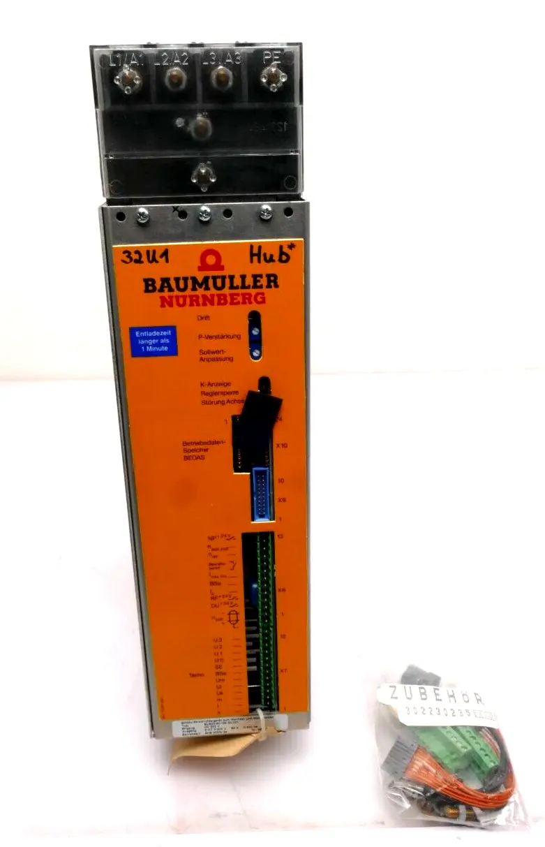 Baumüller Stromrichtergerät + Zubehör | BUS20-80/135-30-001