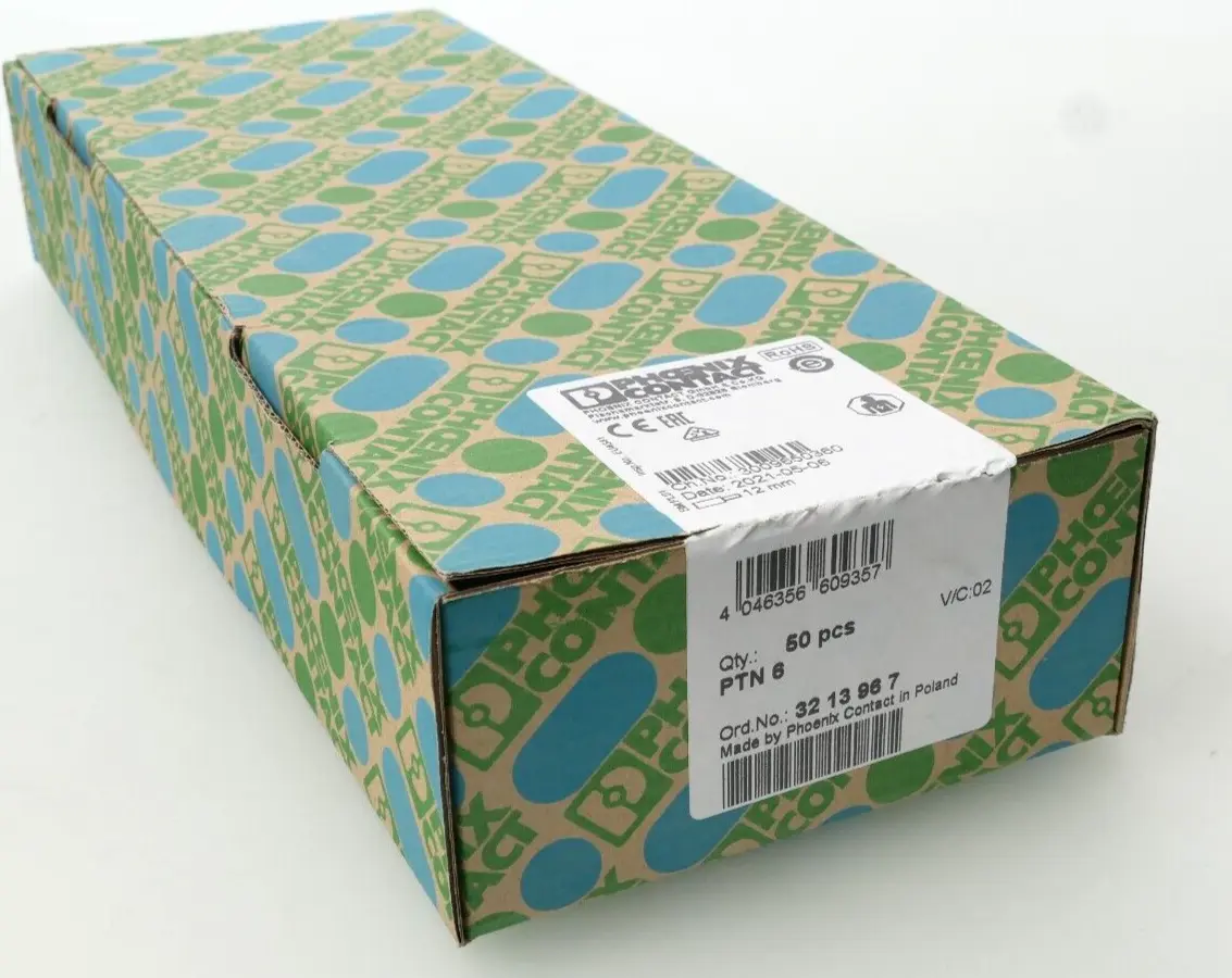 Produktfoto 1 von 50x Phoenix Contact N-Trennklemme 32 13 96 7 | PTN 6 | 3213967