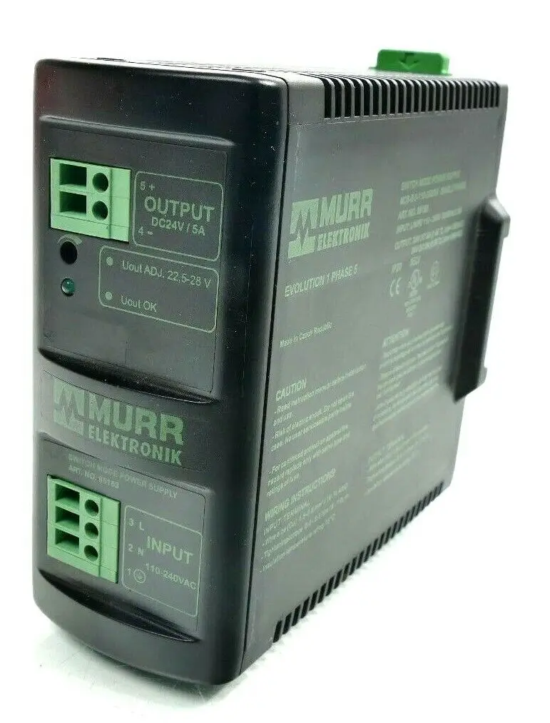 Produktfoto 1 von Murr Elektronik Switch Mode Power Supply MCS-B 5-110-240/24 | 85163