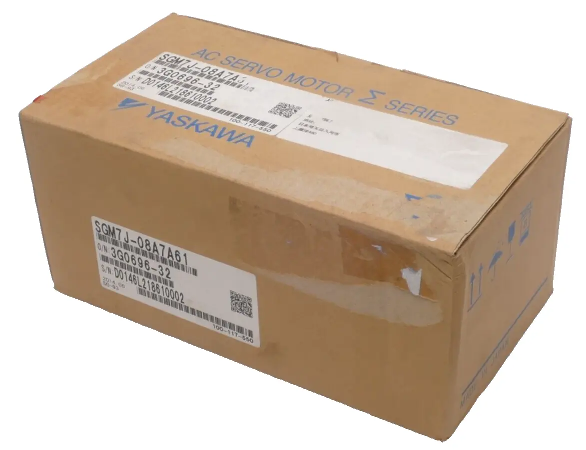 Produktfoto 1 von Yaskawa Electric AC Servo Motor 3G0696-32-2 | SGM7J-08A7A61
