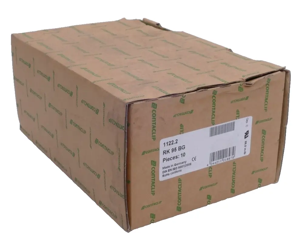 Produktfoto 1 von 10x Contaclip 1122.2 Reihenklemme RK 95 BG