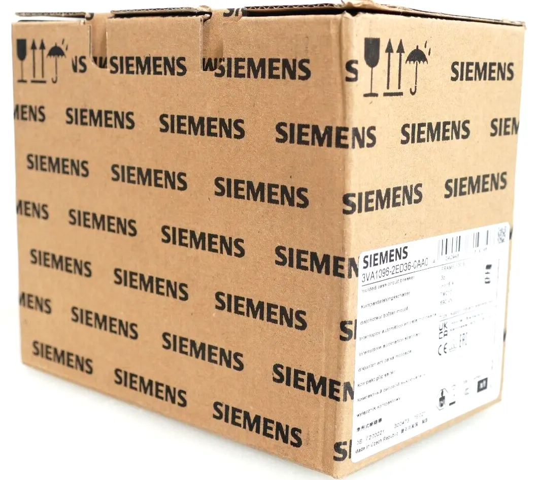 Produktfoto 1 von Siemens Kompaktleistungsschalter 3VA1 096-2ED36-0AA0 | E:02 | 3VA1096-2ED36-0AA0