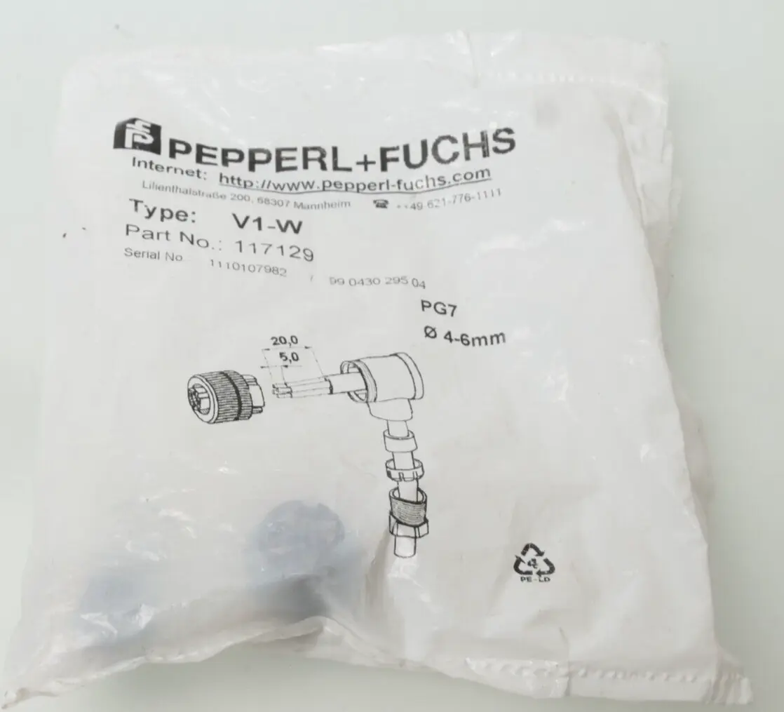 Produktfoto 1 von Pepperl + Fuchs Kabeldose V1-W | 117129