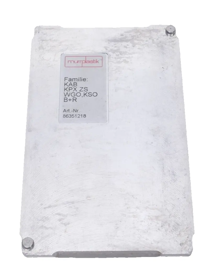 Produktfoto 1 von Murrplastik 86351218 Grundplatte GP5