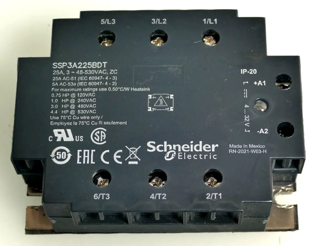 Produktfoto 1 von Schneider Electric Halbleiterrelais | SSP3A225BDT