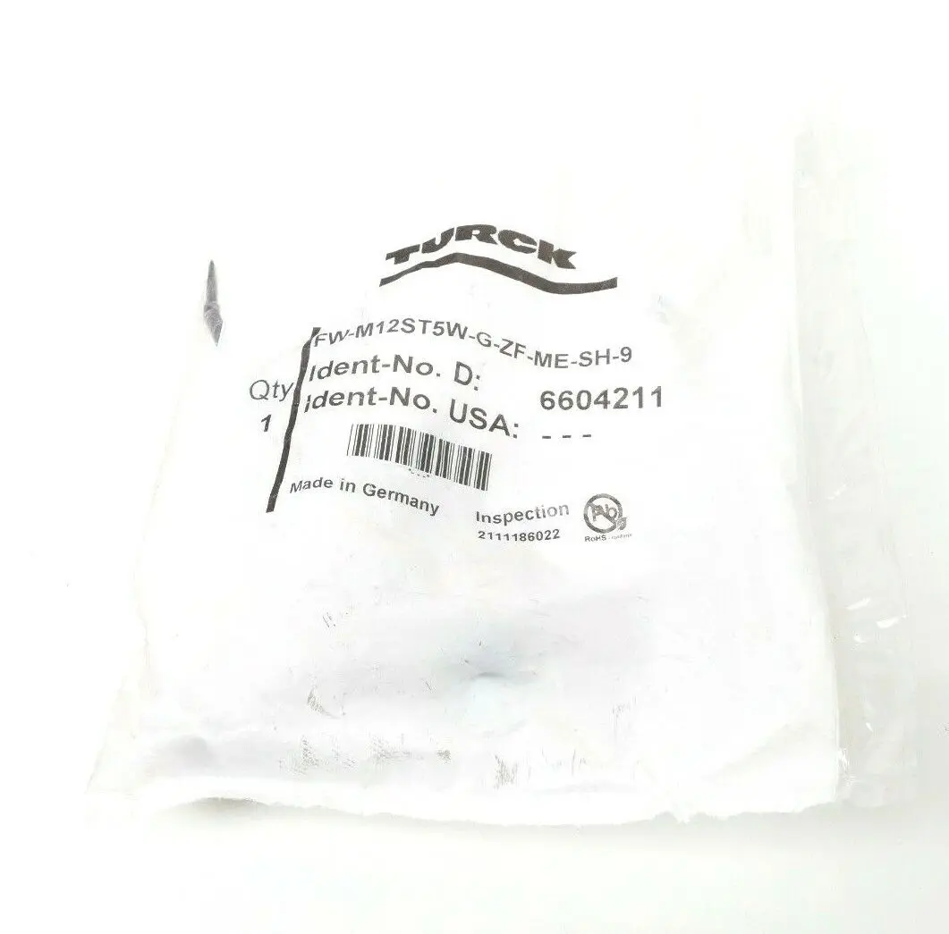 Produktfoto 1 von Turck Rundsteckverbinder FW-M12ST5W-G-ZF-ME-SH-9 | 6604211