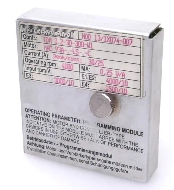 Produktfoto 1 von Indramat Programmiermodul für TDM 3.2-30-300-W1 | MOD 13/1X074-007