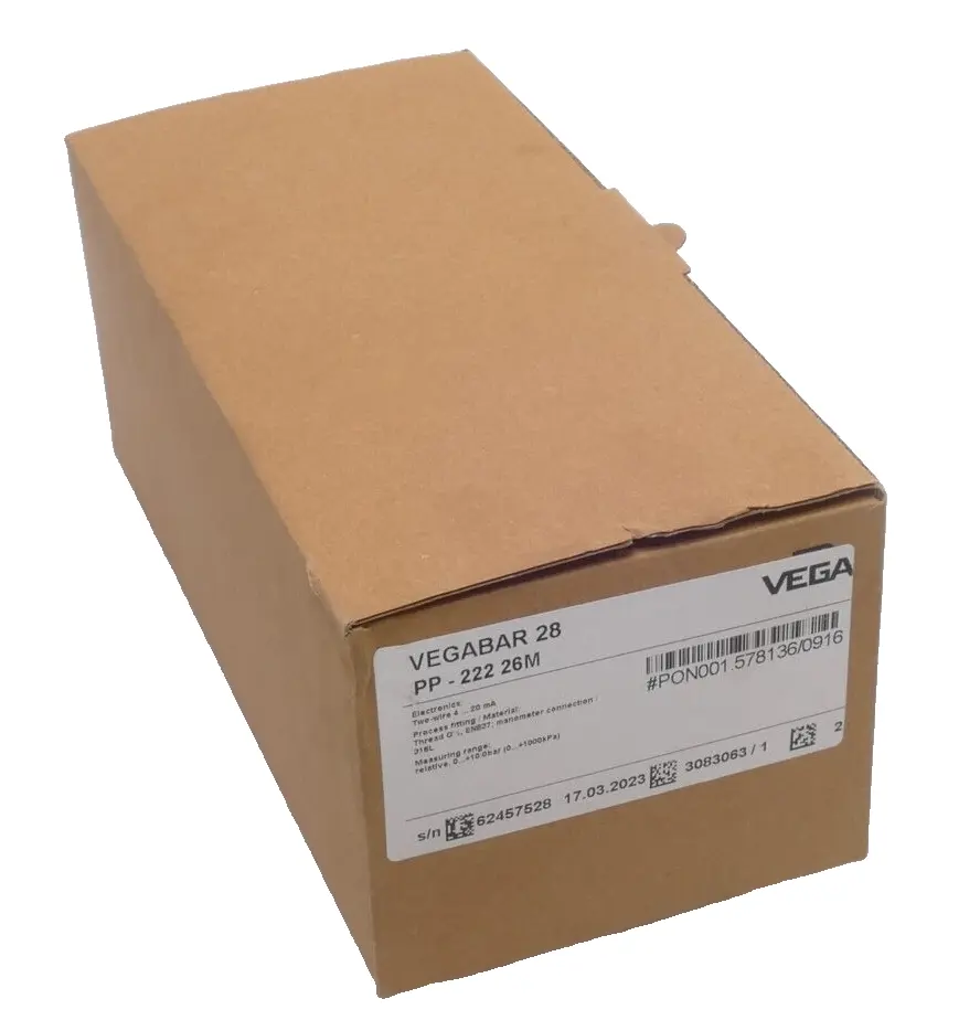 Produktfoto 1 von Vega Drucksensor Vegabar 28 | PP - 222 26M