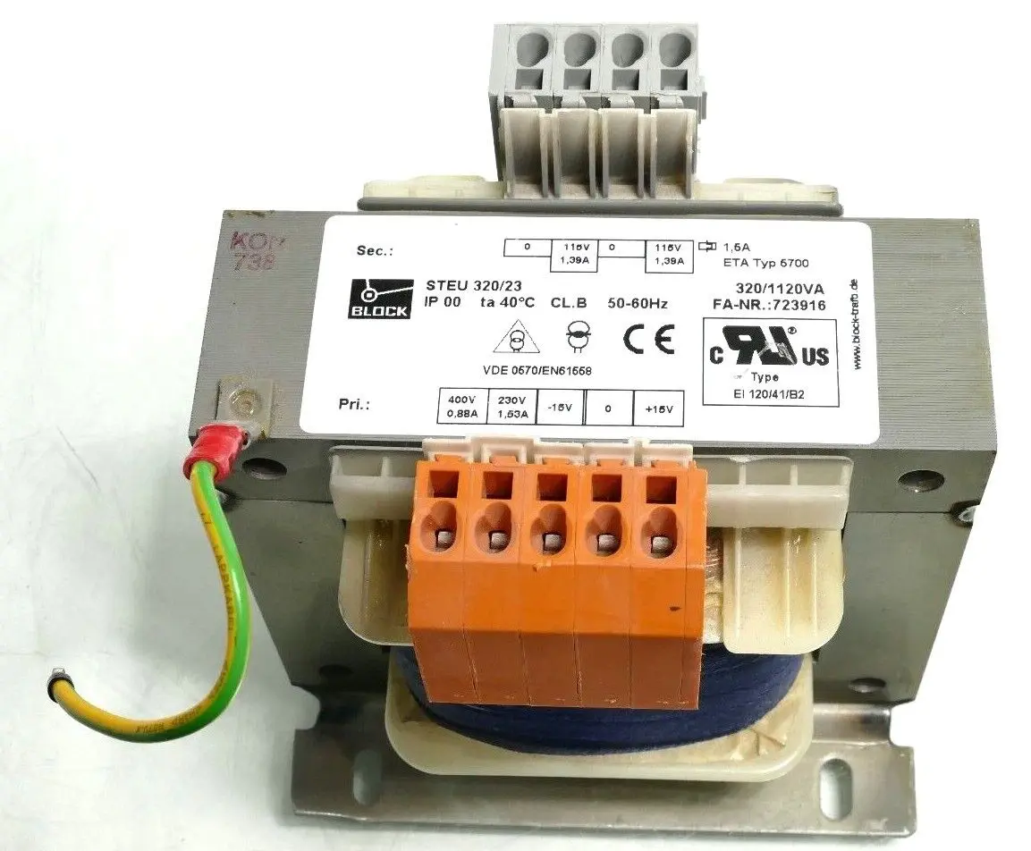 Produktfoto 1 von Block Transformator STEU 320/23